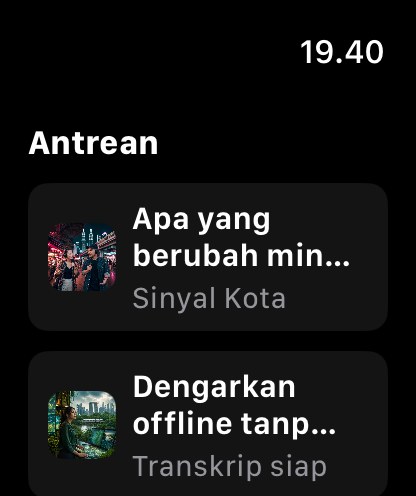 MuteCast watchos App Store screenshot 4