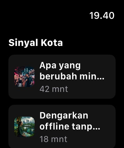 MuteCast watchos App Store screenshot 7