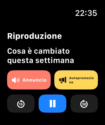 MuteCast watchos App Store screenshot 2