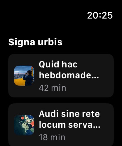 MuteCast watchos App Store screenshot 7
