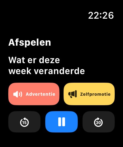 MuteCast watchos App Store screenshot 2