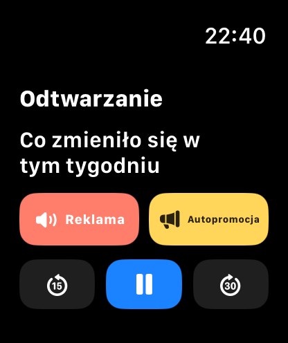 MuteCast watchos App Store screenshot 2