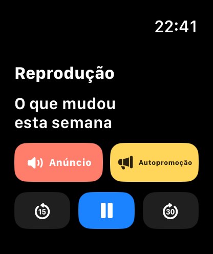 MuteCast watchos App Store screenshot 2