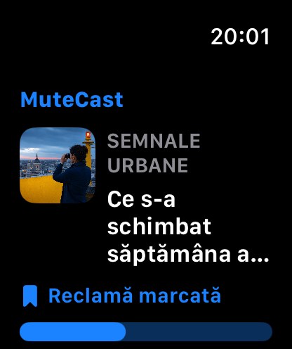 MuteCast watchos App Store screenshot 1