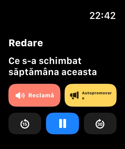MuteCast watchos App Store screenshot 2