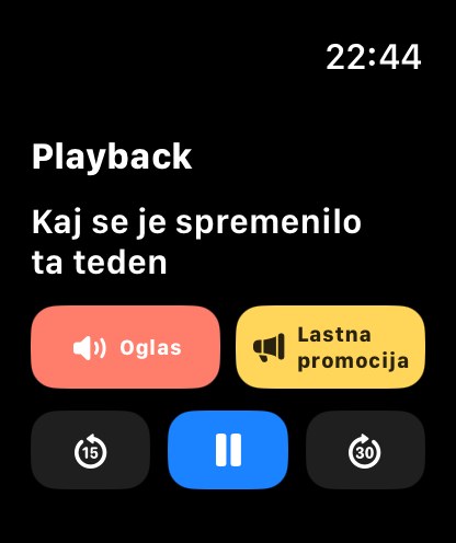 MuteCast watchos App Store screenshot 2