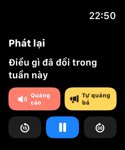 MuteCast watchos App Store screenshot 2