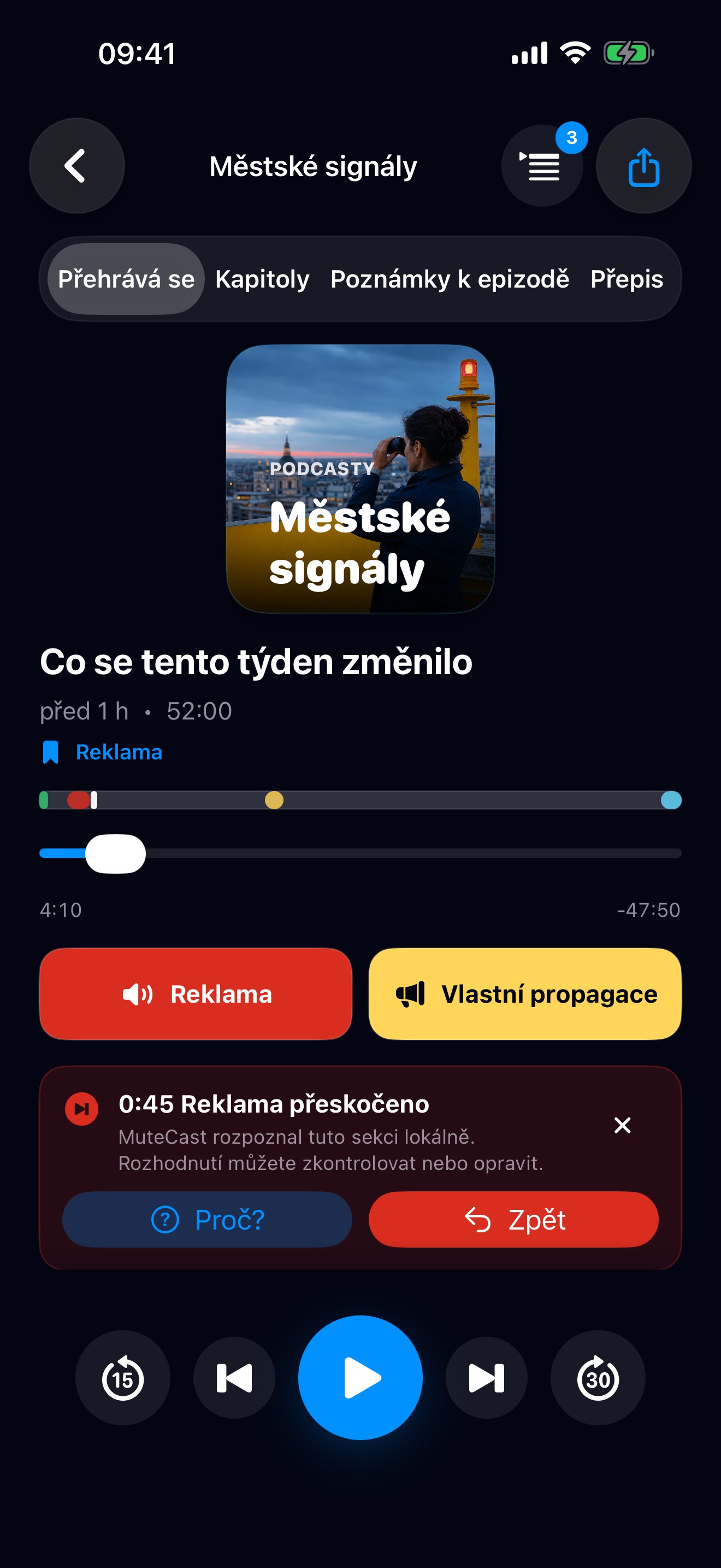 MuteCast ios App Store screenshot 3