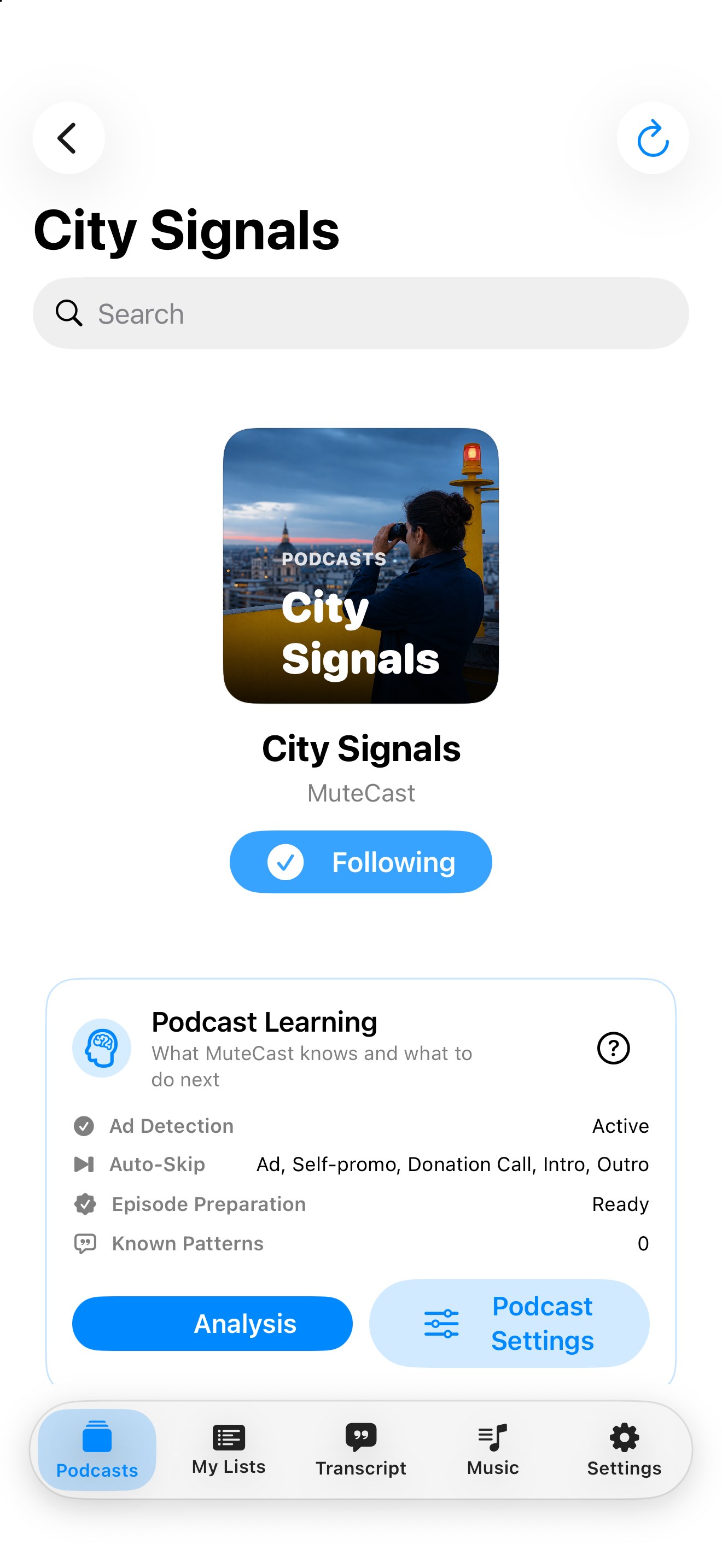 MuteCast ios App Store screenshot 2