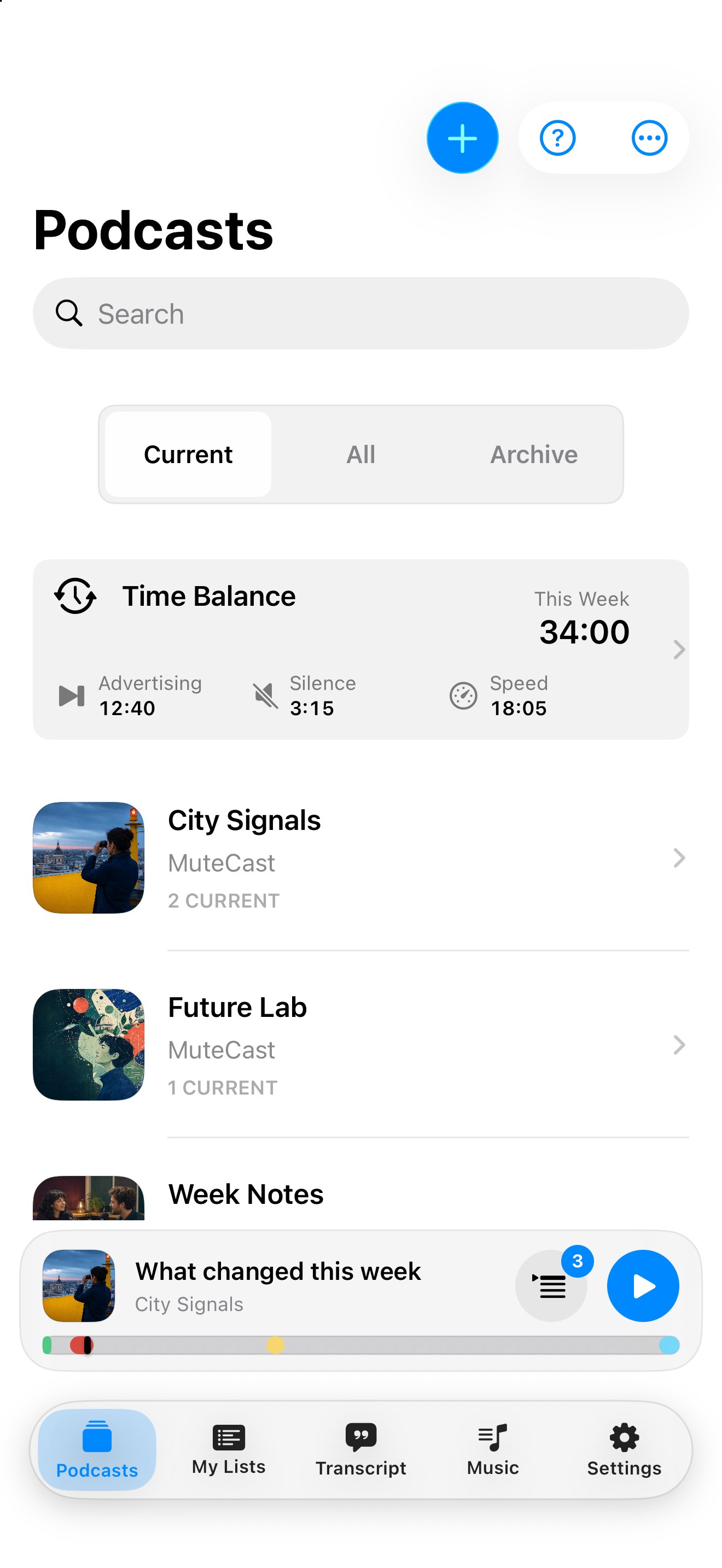 MuteCast ios App Store screenshot 4
