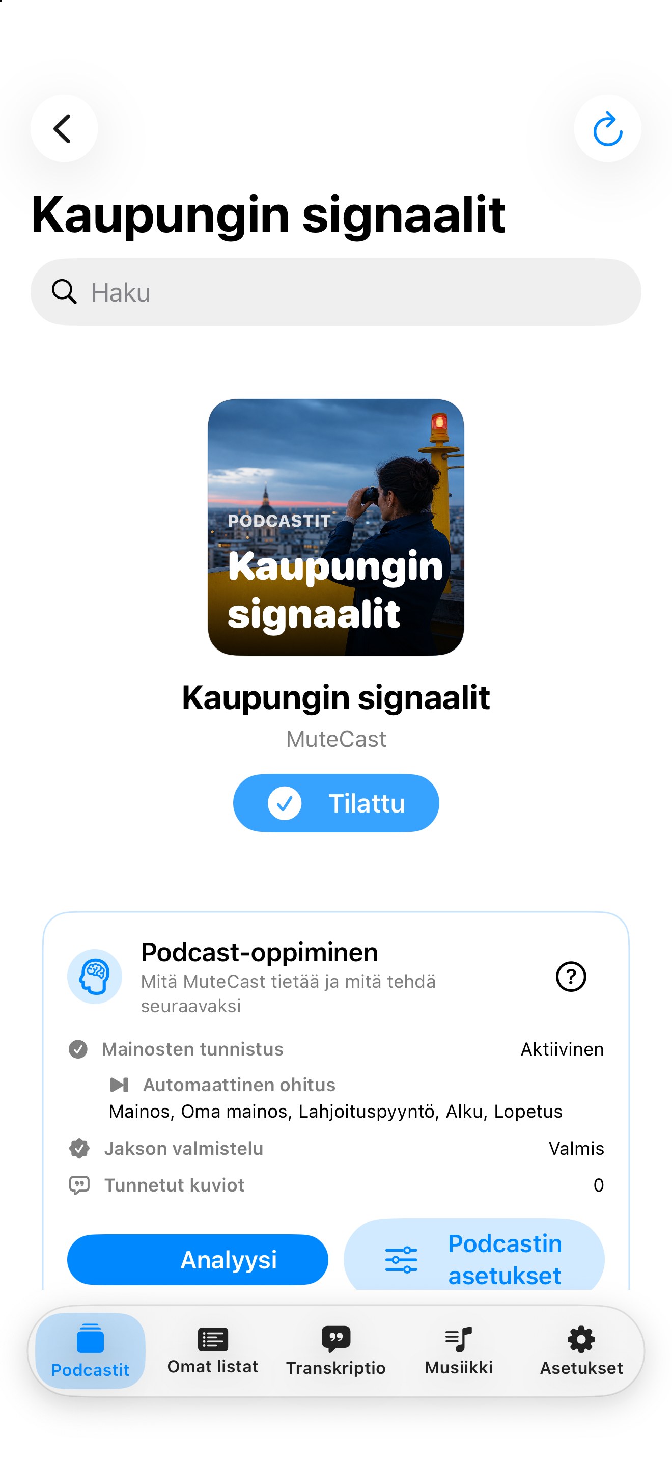 MuteCast ios App Store screenshot 2