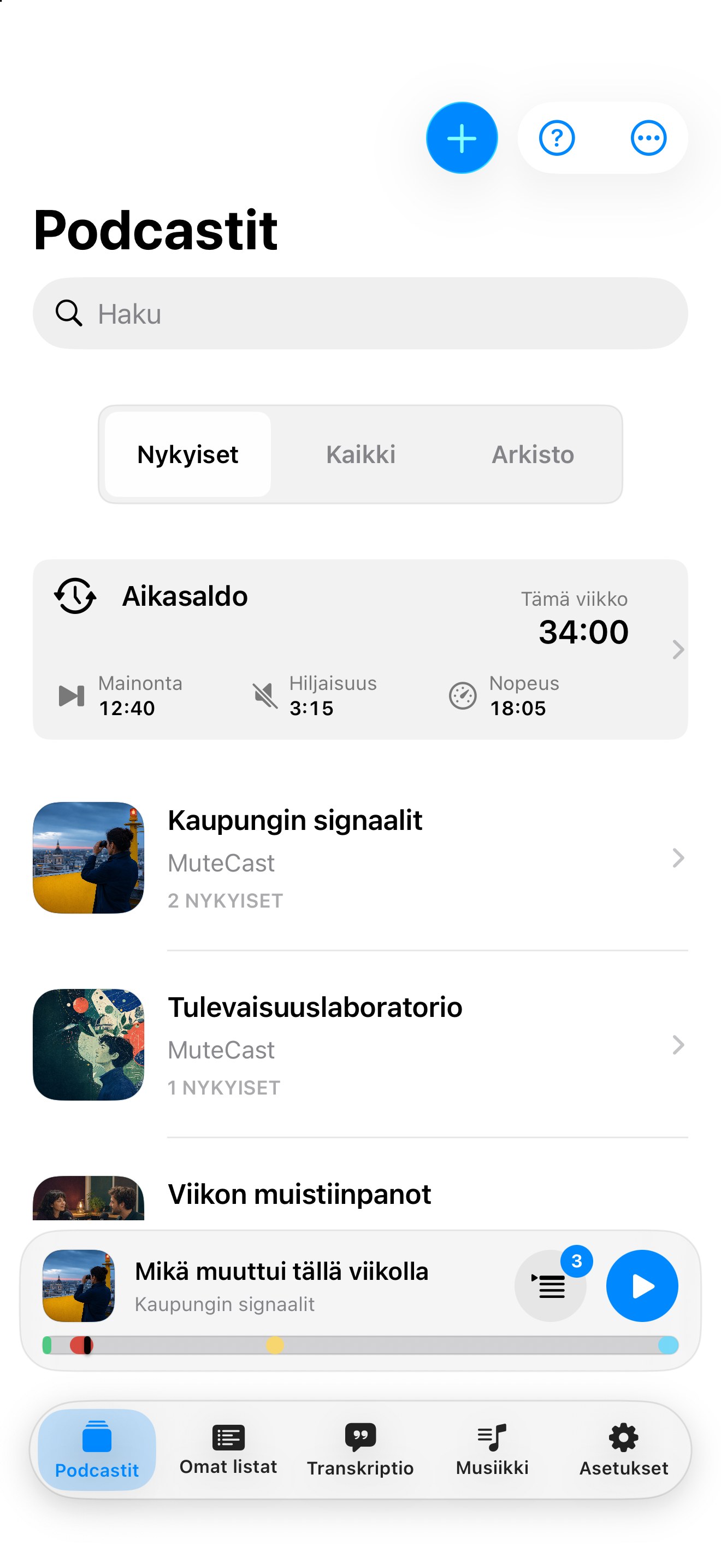 MuteCast ios App Store screenshot 4