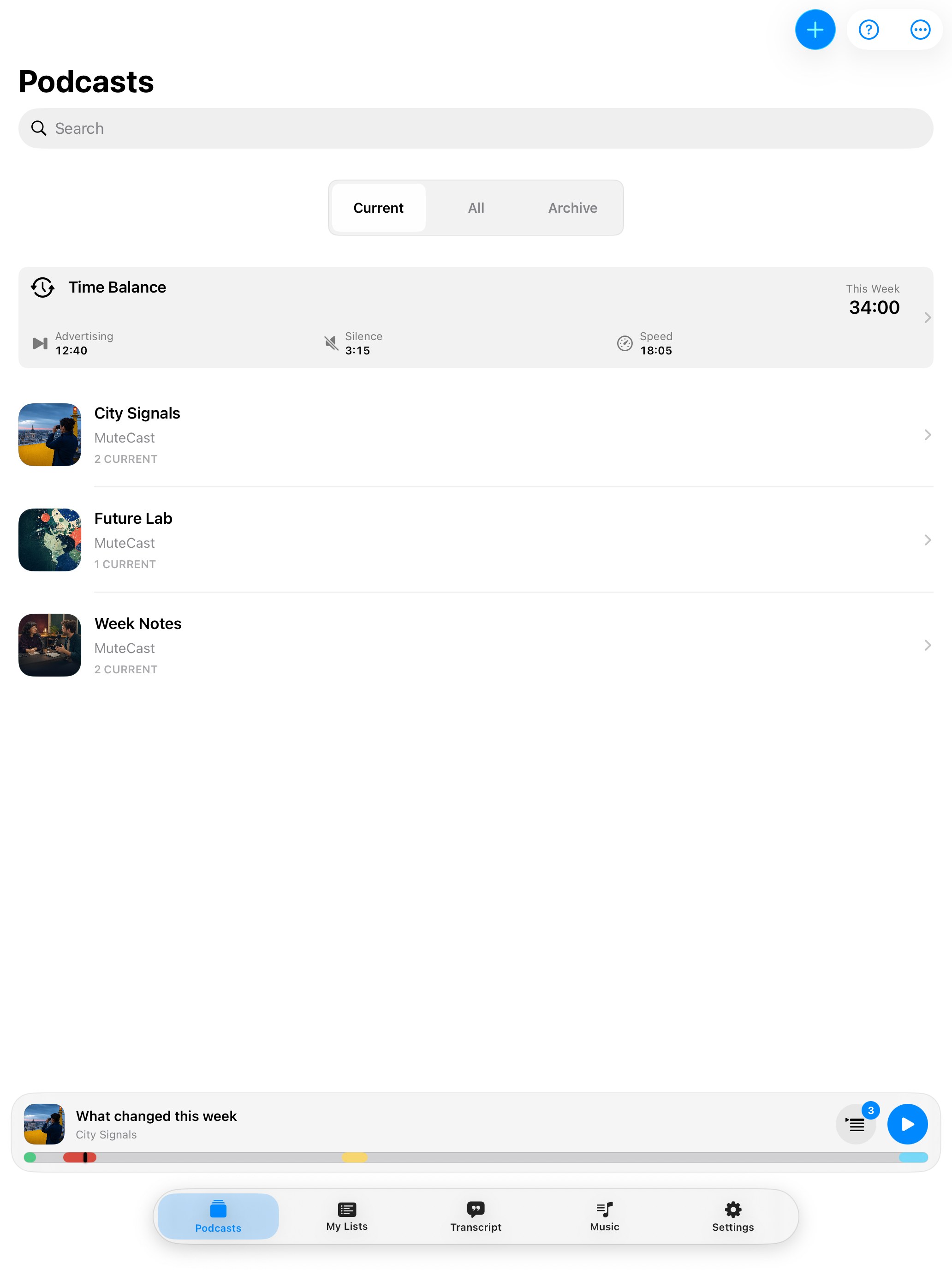 MuteCast ipados App Store screenshot 4