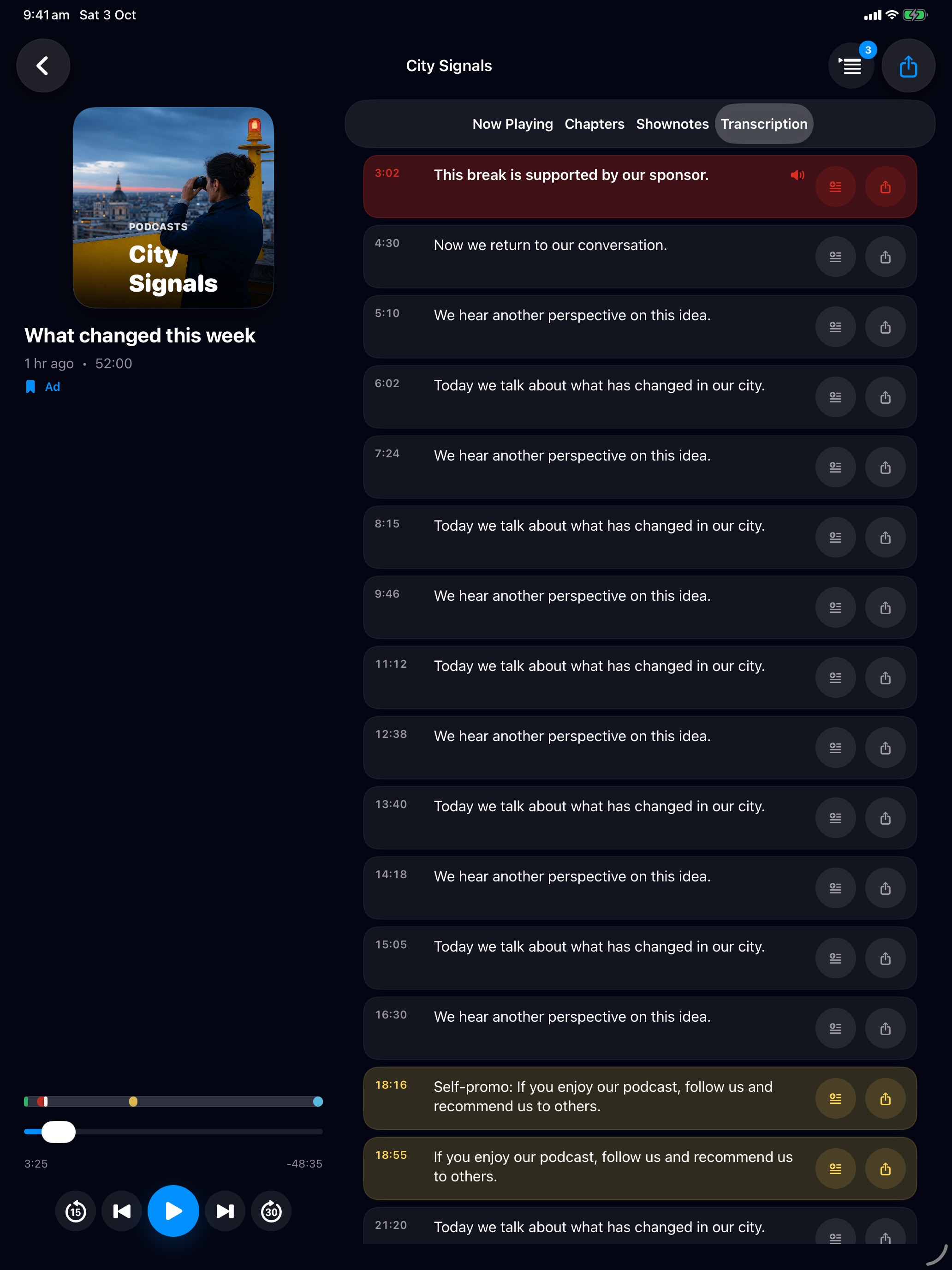 MuteCast ipados App Store screenshot 6