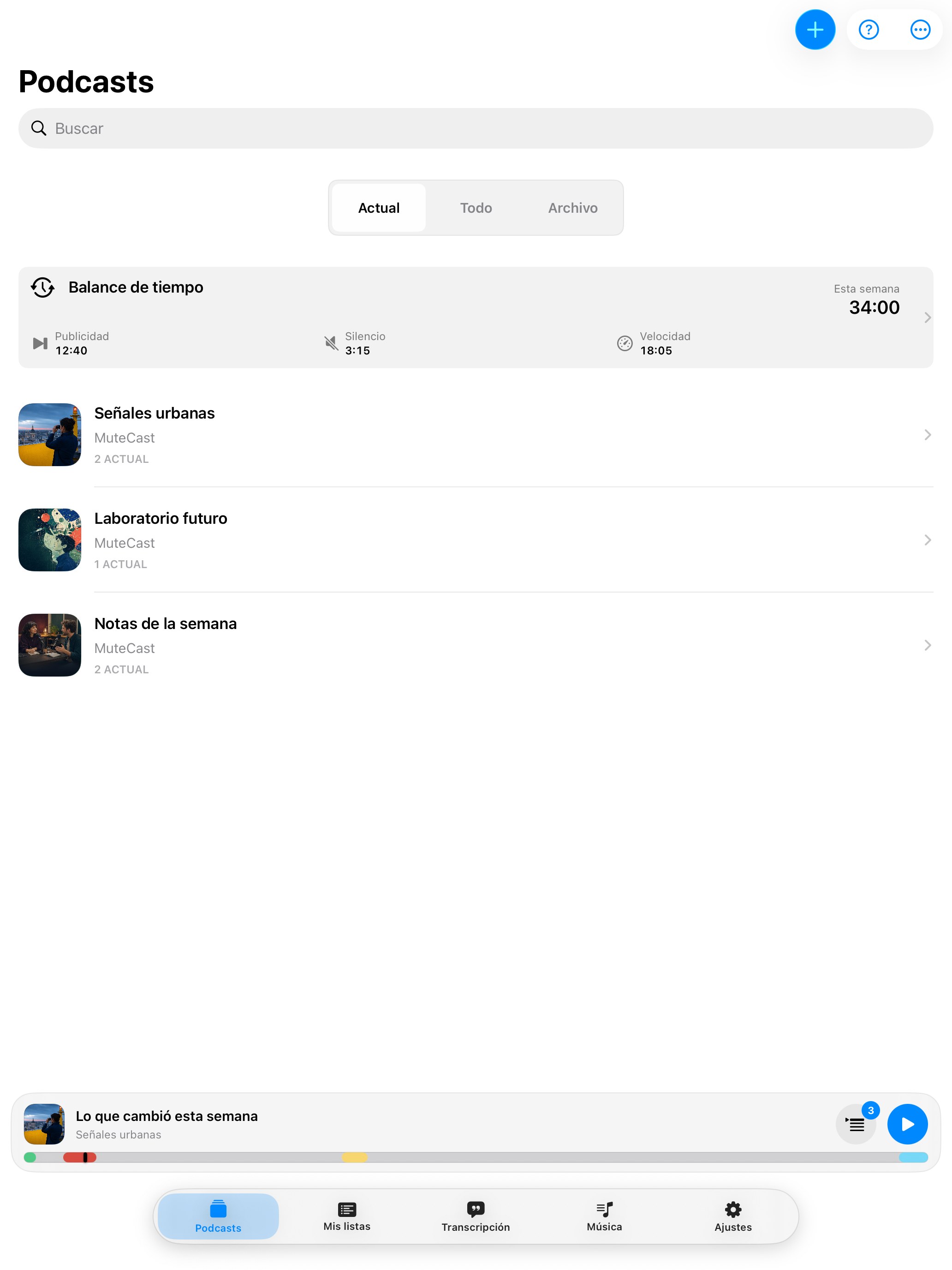 MuteCast ipados App Store screenshot 4