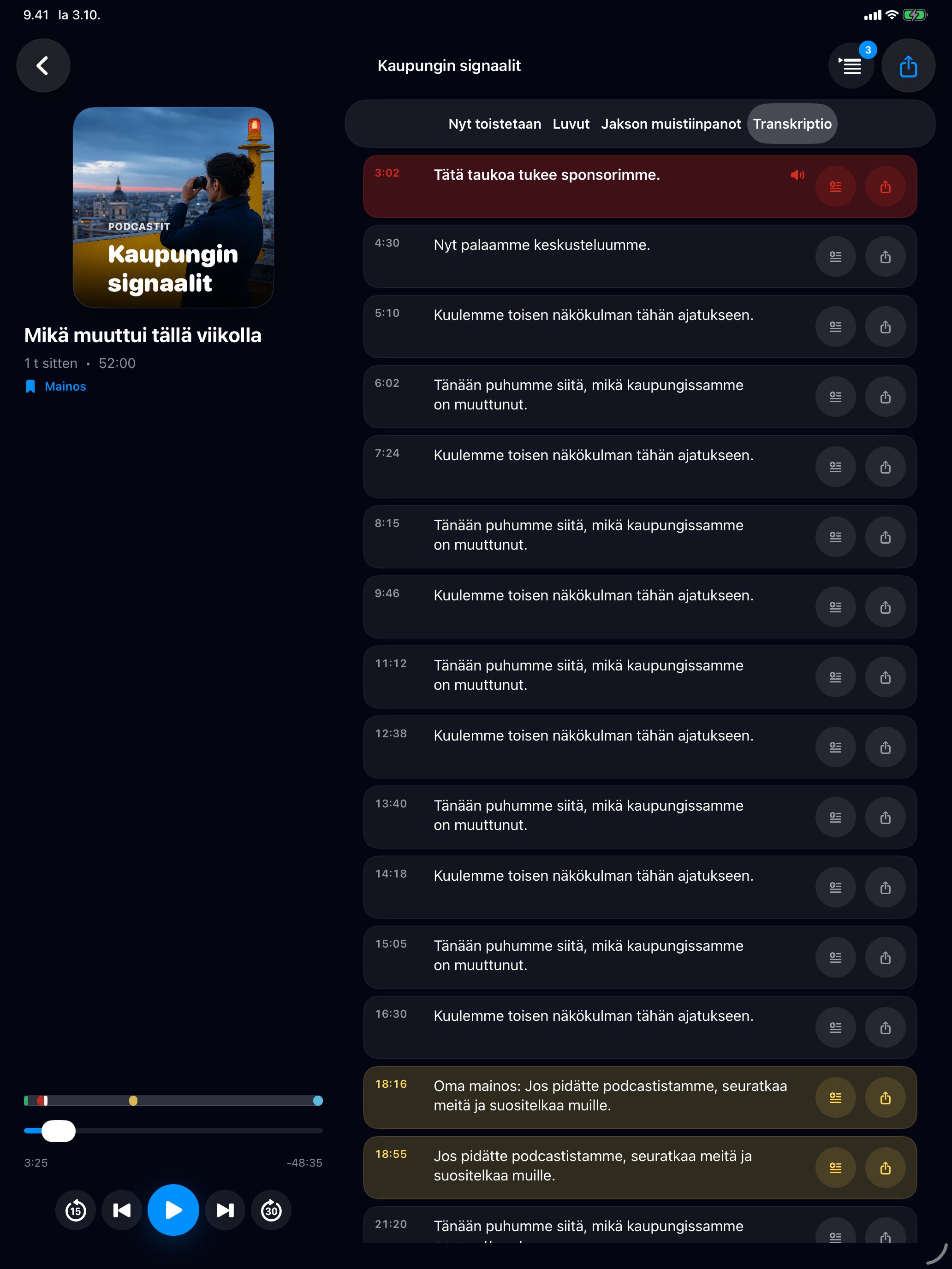 MuteCast ipados App Store screenshot 6