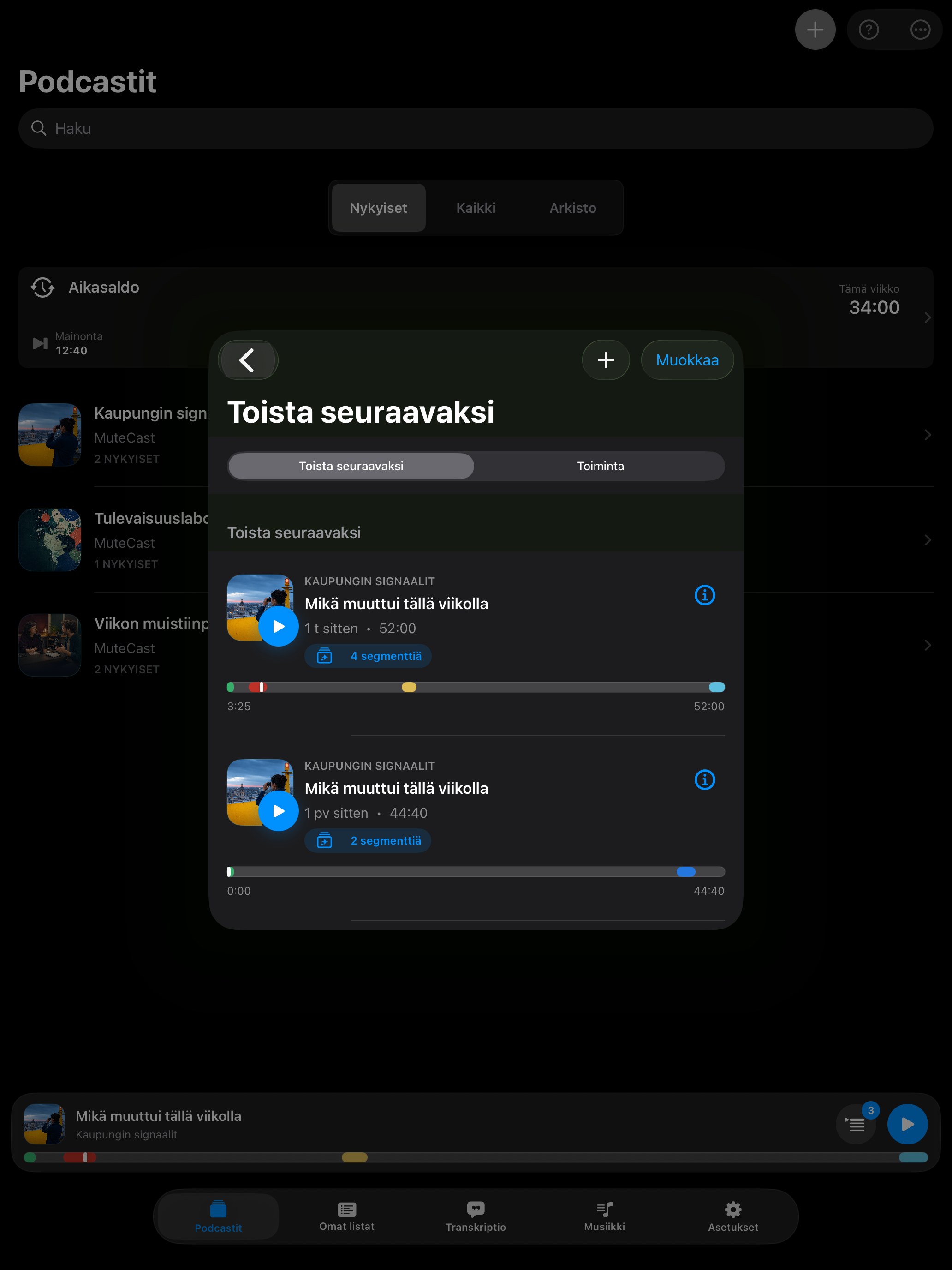 MuteCast ipados App Store screenshot 8