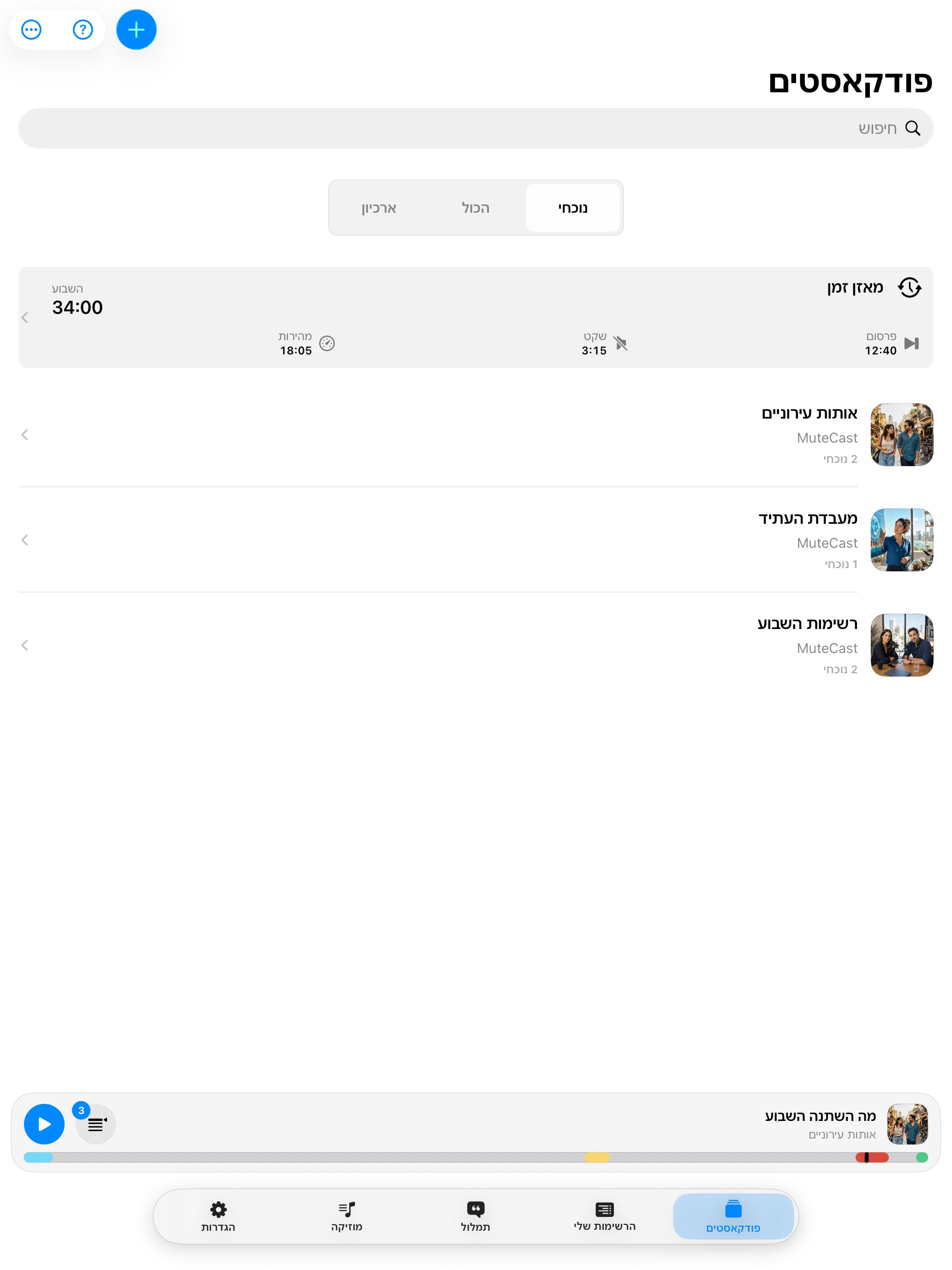 MuteCast ipados App Store screenshot 4
