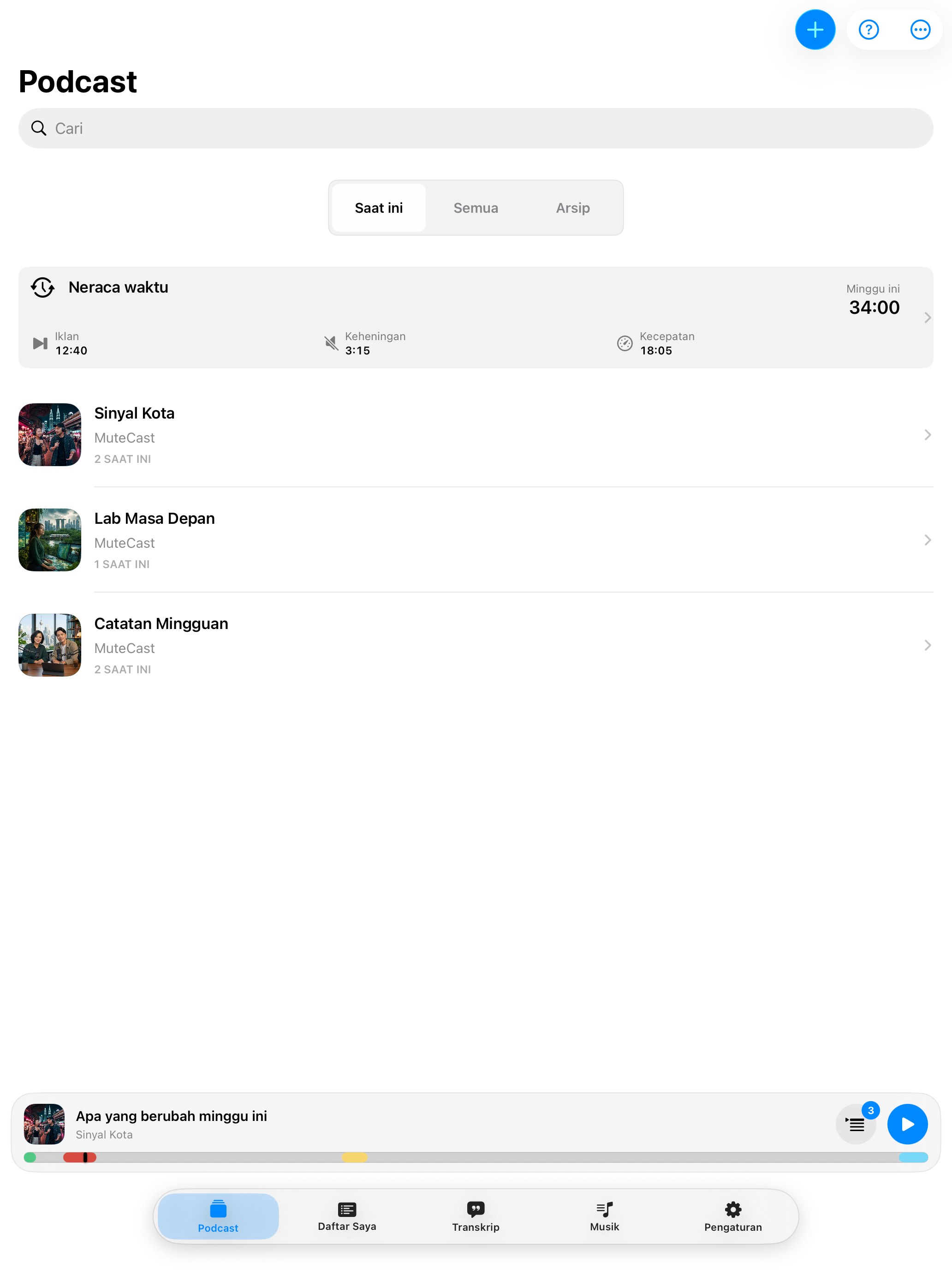 MuteCast ipados App Store screenshot 4