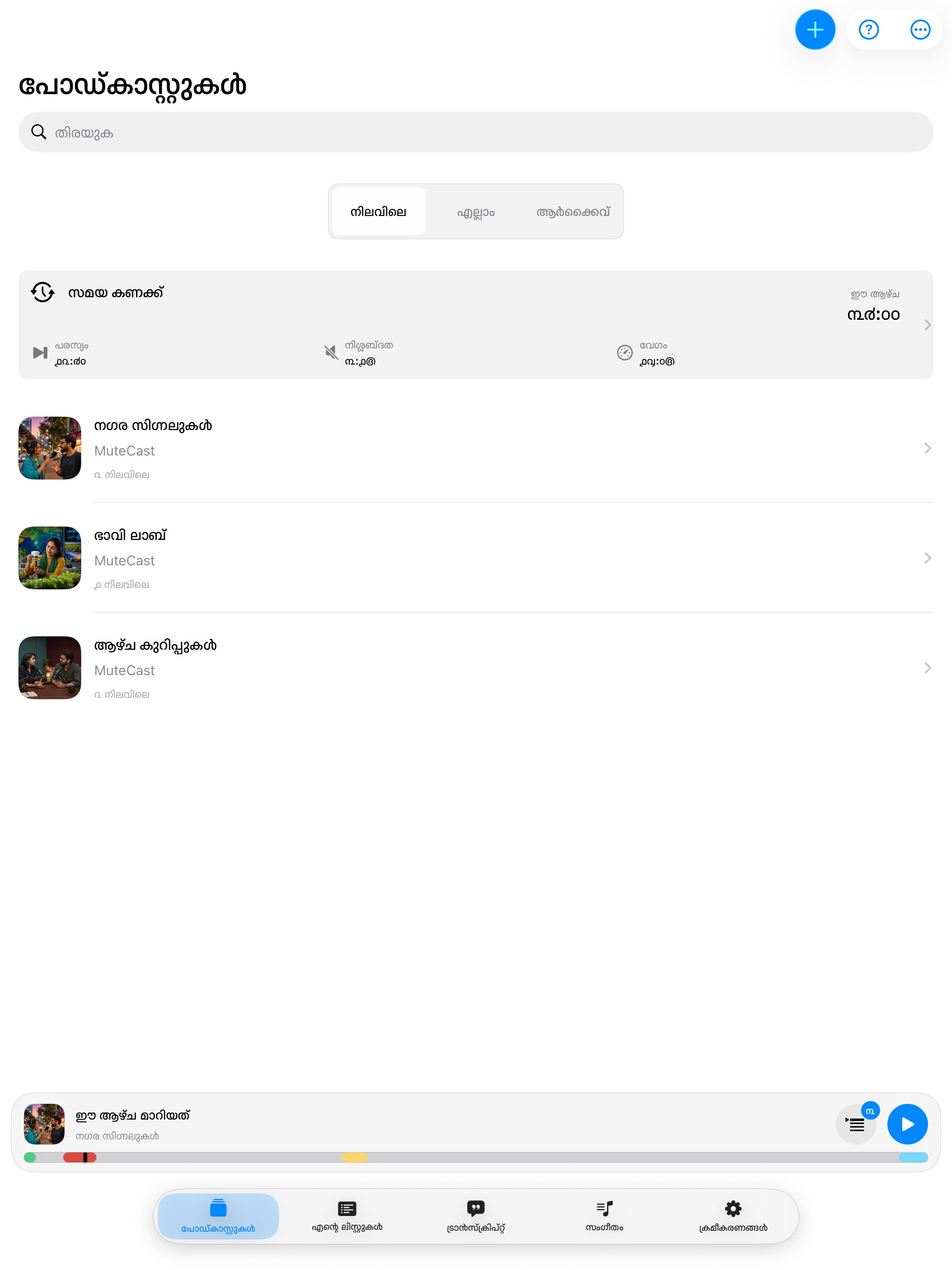 MuteCast ipados App Store screenshot 4