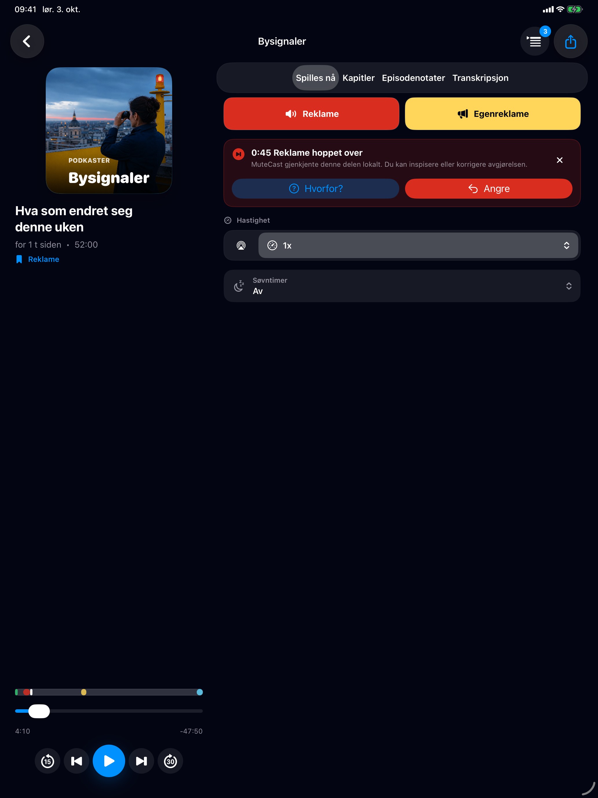 MuteCast ipados App Store screenshot 3