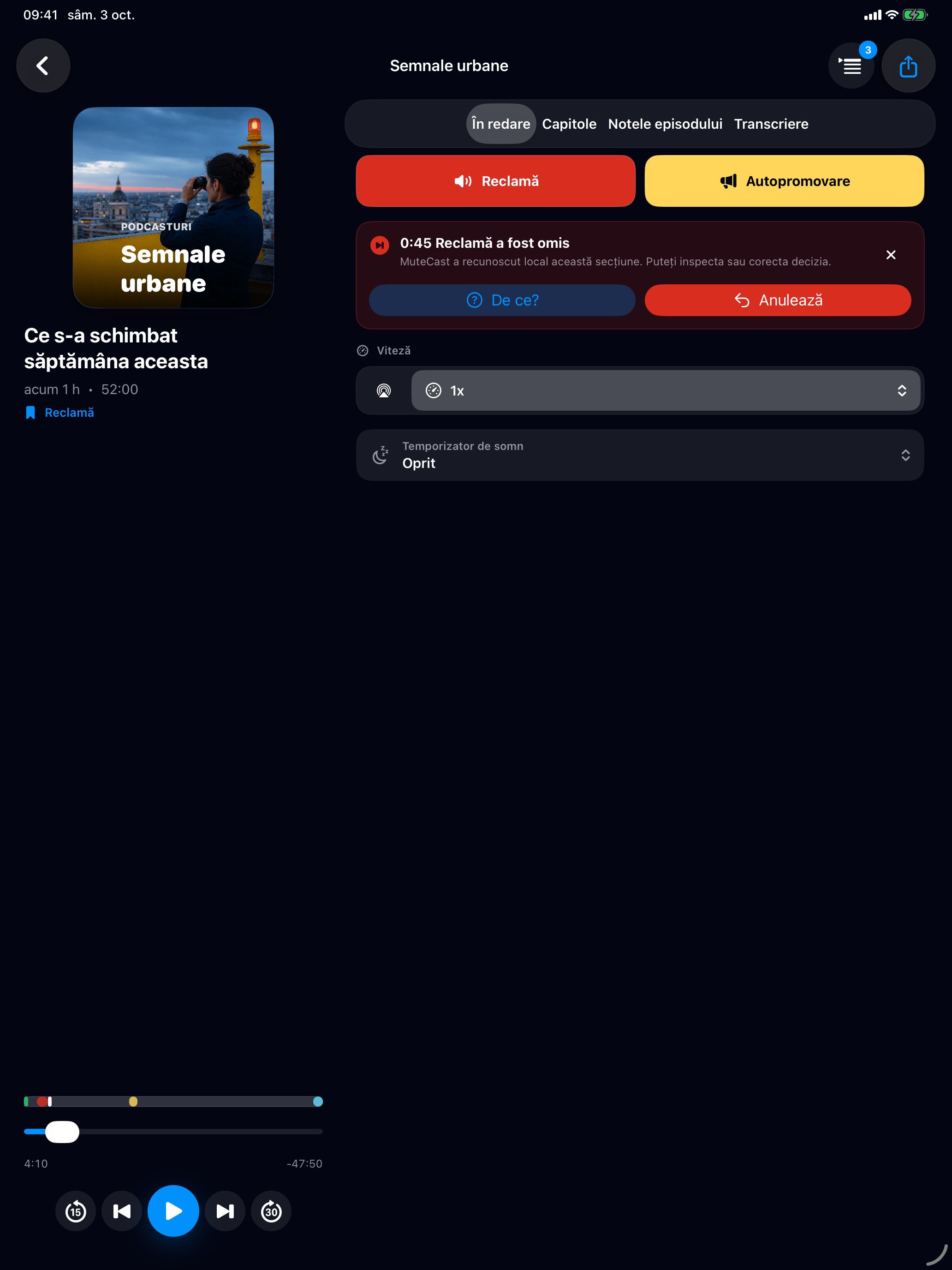 MuteCast ipados App Store screenshot 3