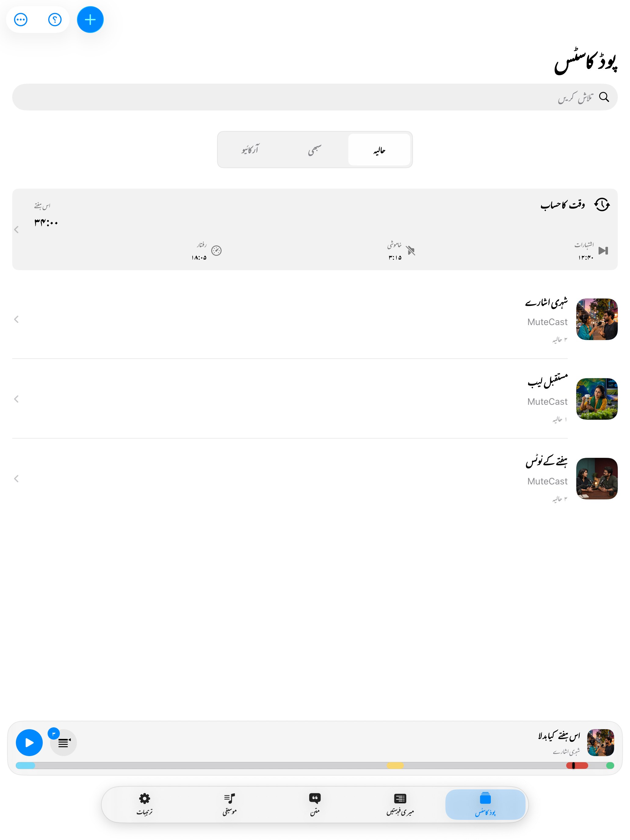MuteCast ipados App Store screenshot 4