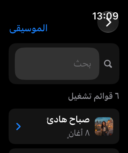 MuteCast Apple Watch screenshot 6: watch 46 music