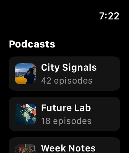 MuteCast watchos App Store screenshot 5