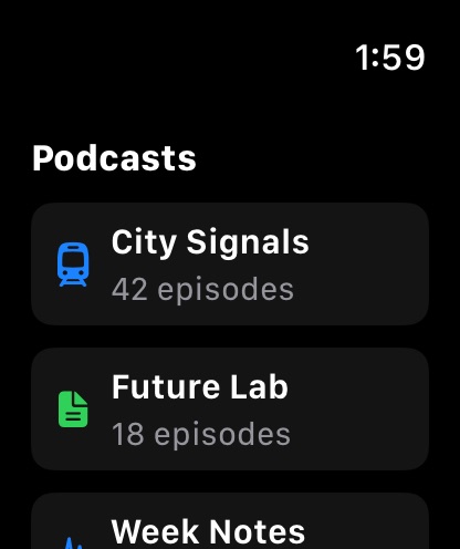 MuteCast watchos App Store screenshot 4