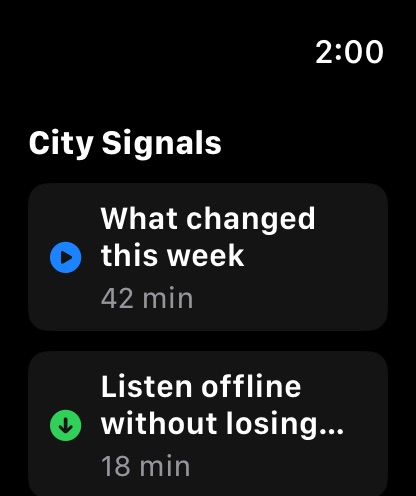 MuteCast watchos App Store screenshot 5