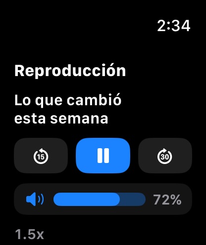 MuteCast watchos App Store screenshot 2