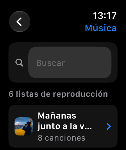 MuteCast Apple Watch screenshot 6: watch 46 music