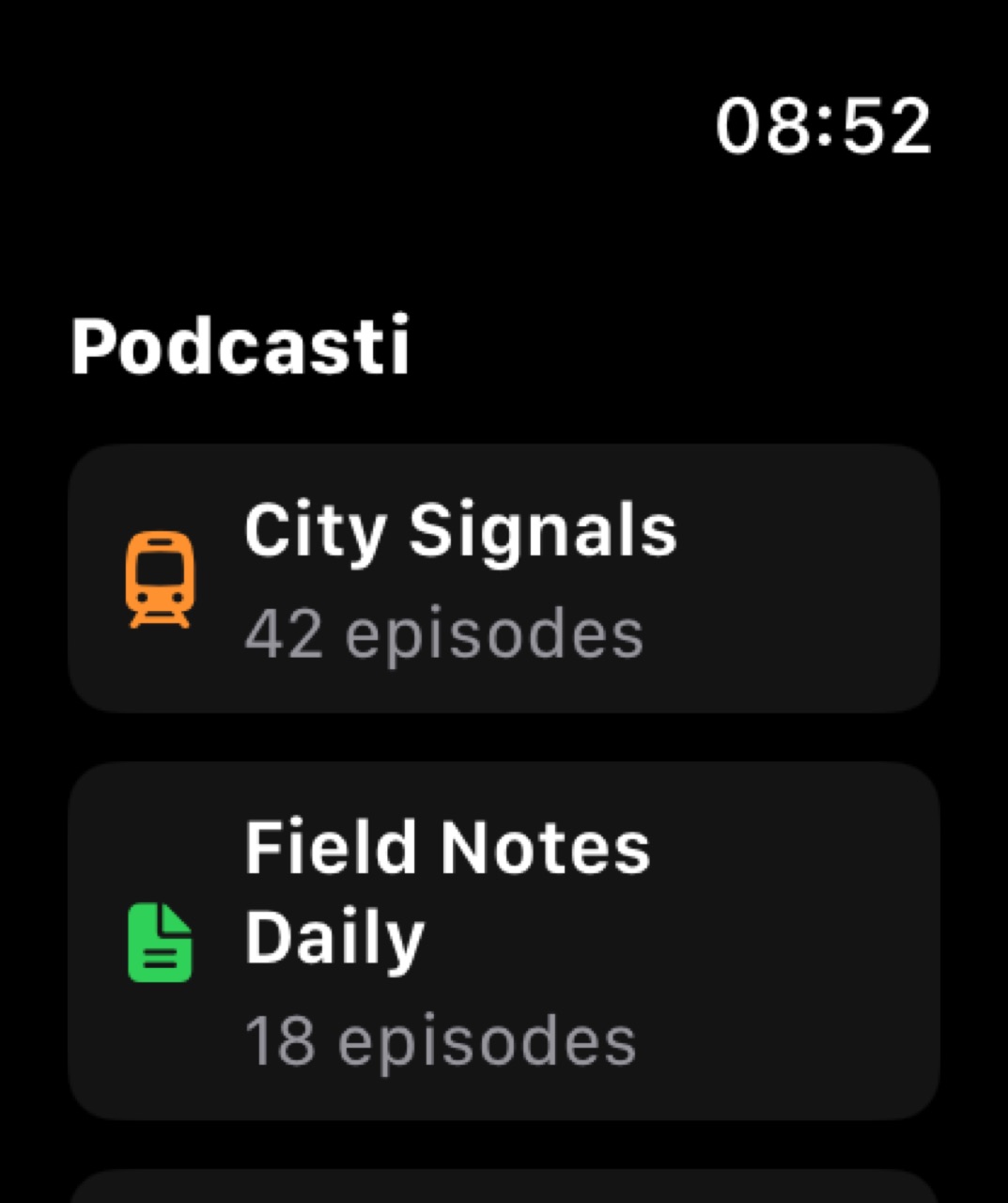 MuteCast watchos App Store screenshot 5