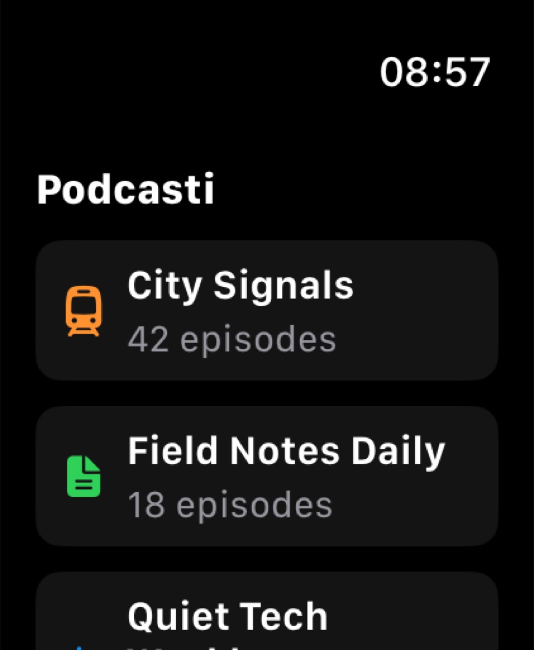 MuteCast watchos App Store screenshot 6