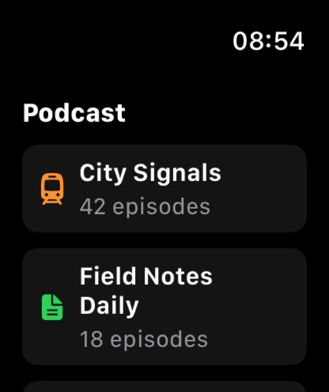 MuteCast watchos App Store screenshot 5