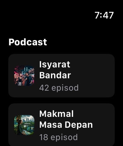 MuteCast watchos App Store screenshot 5
