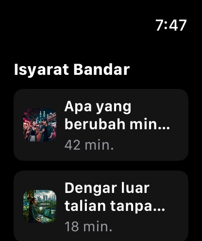 MuteCast watchos App Store screenshot 7