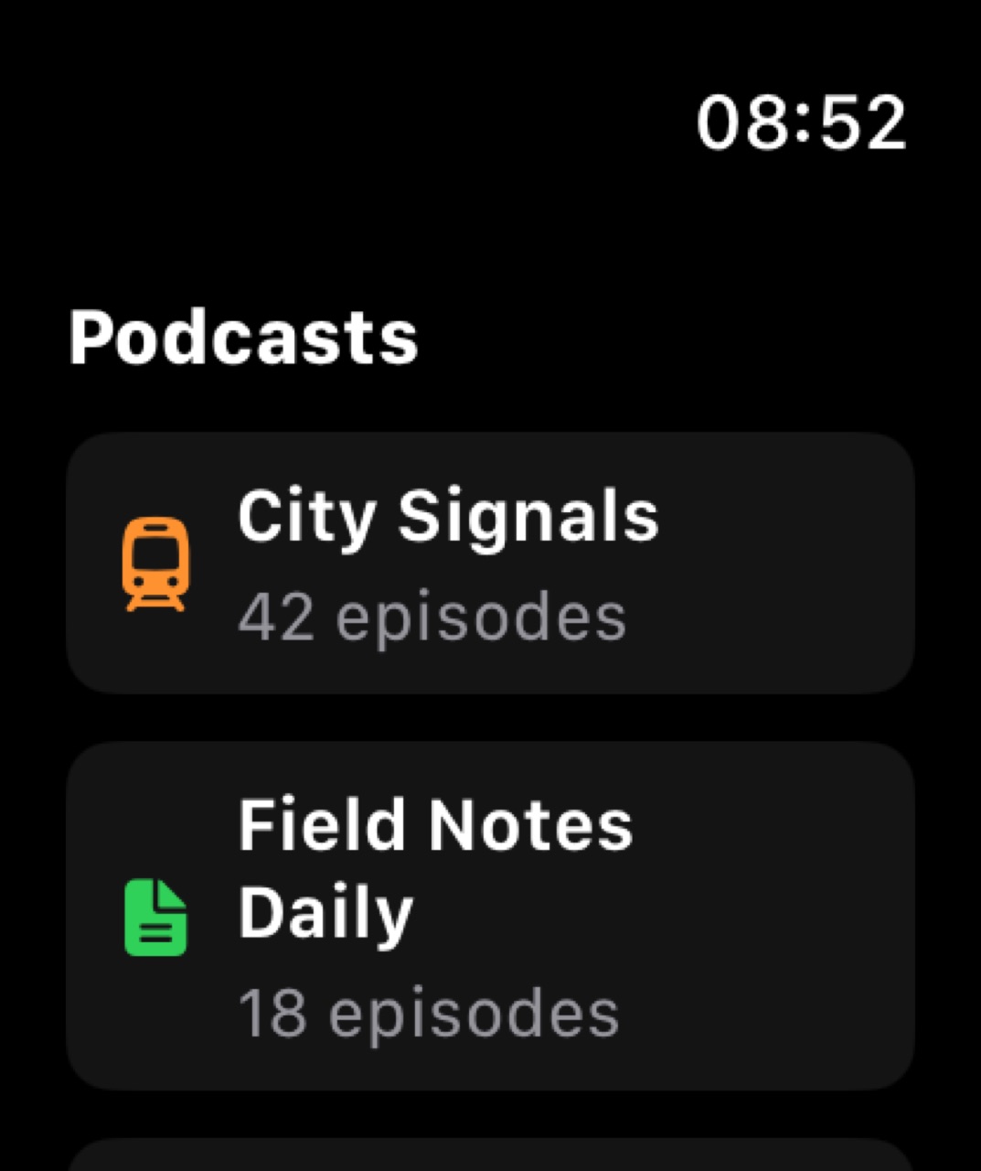 MuteCast watchos App Store screenshot 5