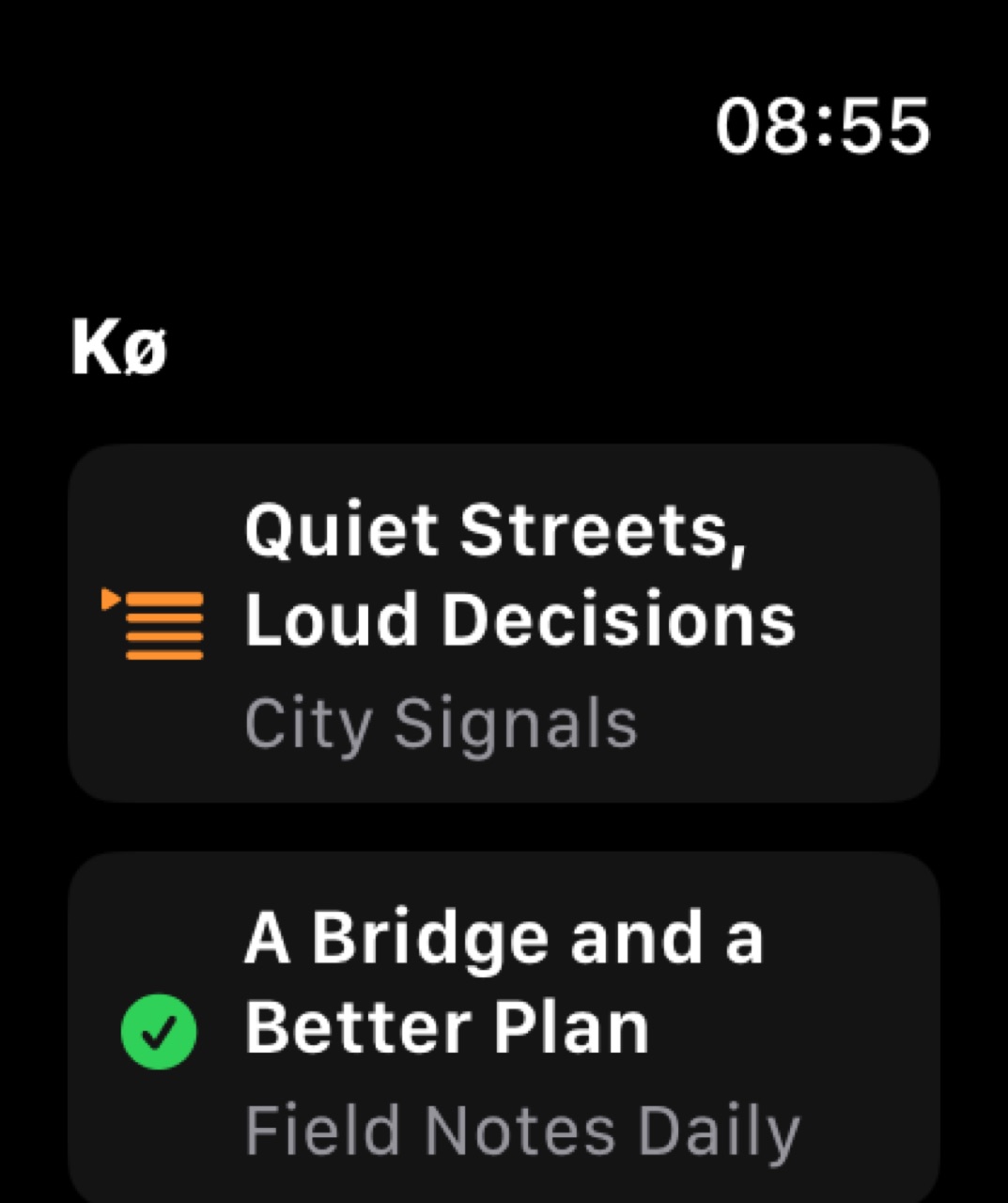 MuteCast watchos App Store screenshot 3