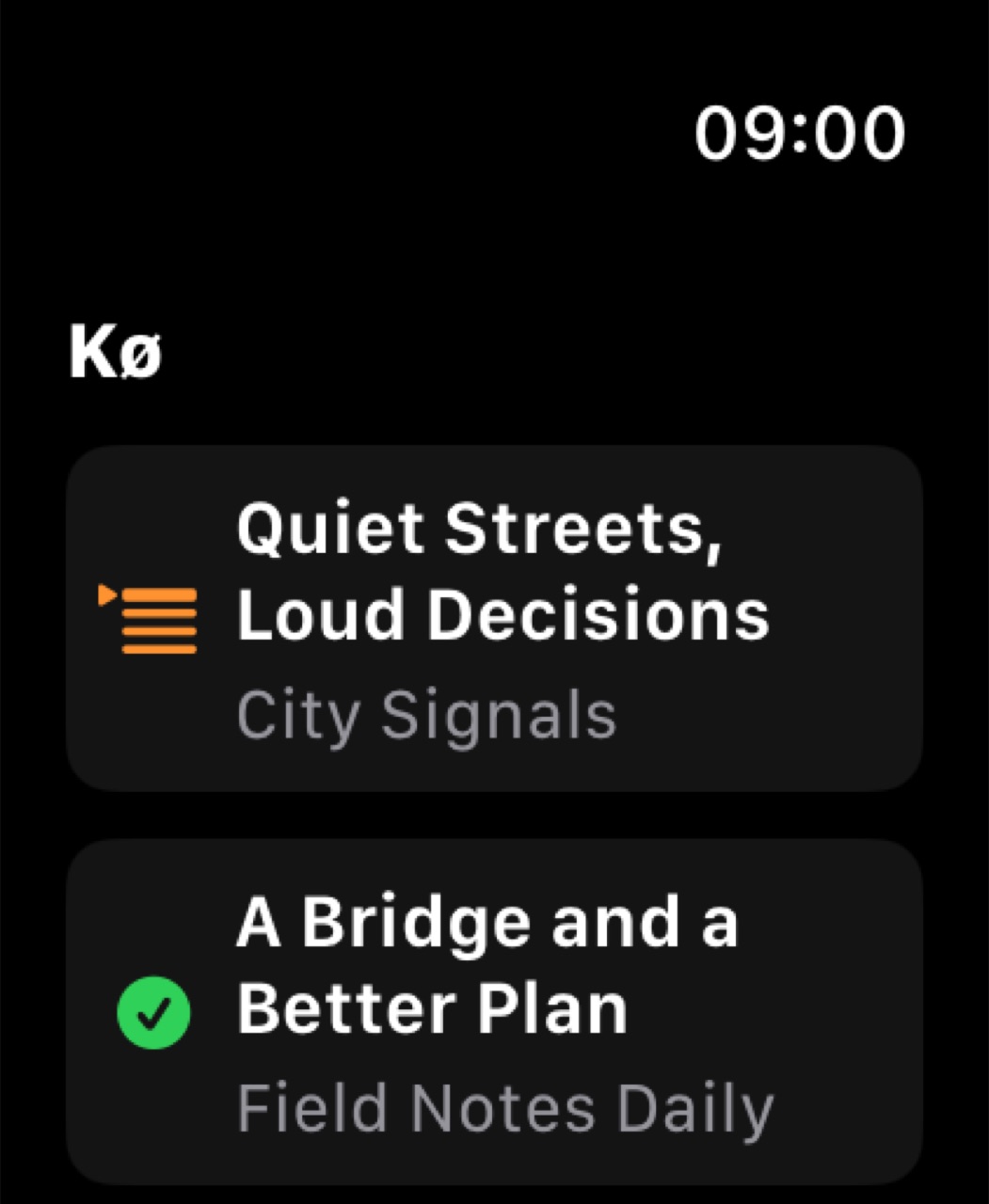 MuteCast watchos App Store screenshot 4