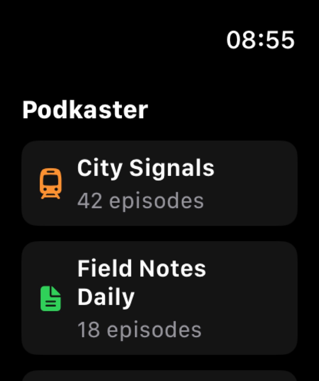MuteCast watchos App Store screenshot 5