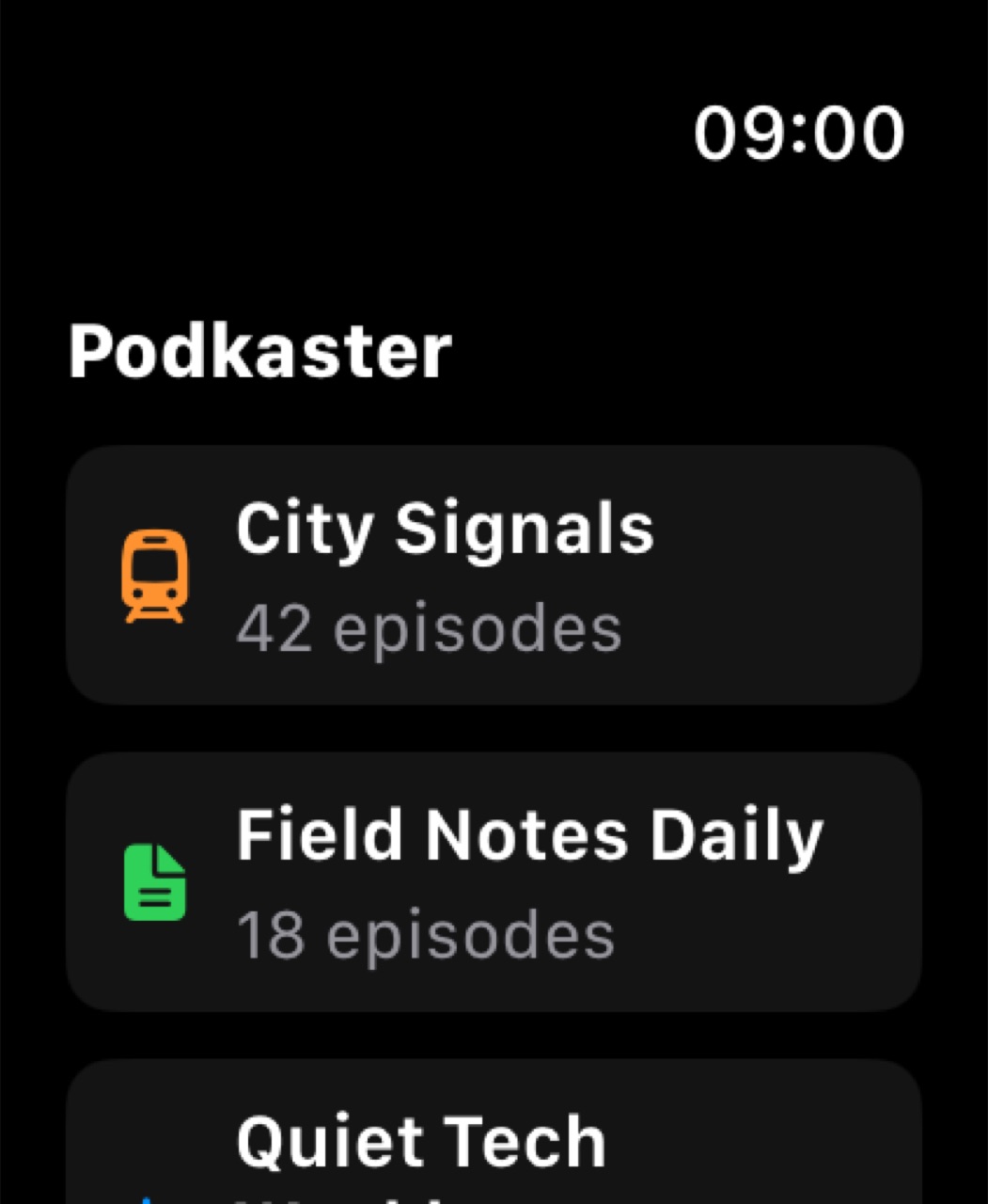 MuteCast watchos App Store screenshot 6