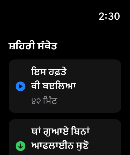 MuteCast watchos App Store screenshot 5