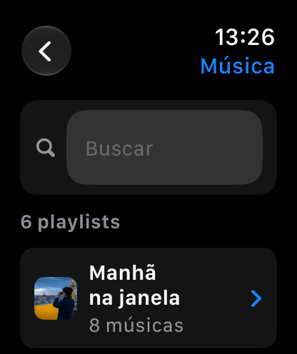 MuteCast Apple Watch screenshot 6: watch 46 music