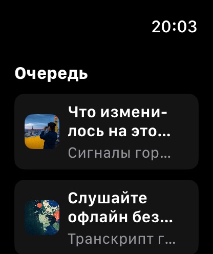 MuteCast watchos App Store screenshot 4