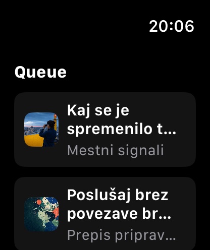 MuteCast watchos App Store screenshot 4