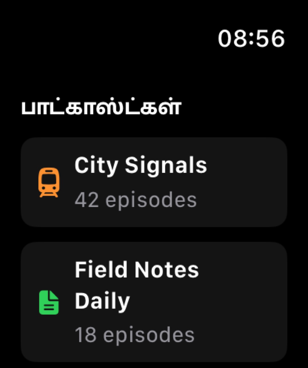 MuteCast watchos App Store screenshot 5