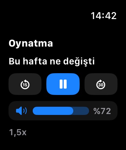 MuteCast watchos App Store screenshot 2