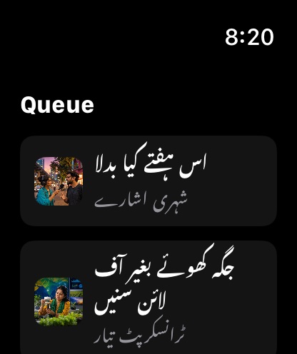MuteCast watchos App Store screenshot 4